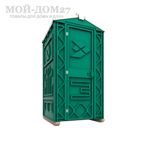 Туалетная кабина EcoStyle (Зеленый)